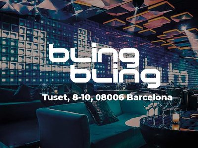 bling bling barcellona biglietti